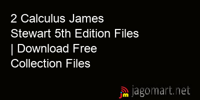 picture 2 Calculus James Stewart 5th Edition Files | Download Free Collection Files