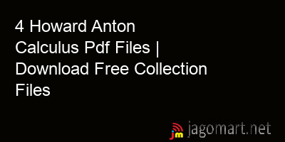 picture 4 Howard Anton Calculus Pdf Files | Download Free Collection Files