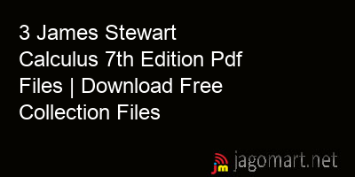 picture 3 James Stewart Calculus 7th Edition Pdf Files | Download Free Collection Files