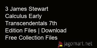picture 3 James Stewart Calculus Early Transcendentals 7th Edition Files | Download Free Collection Files