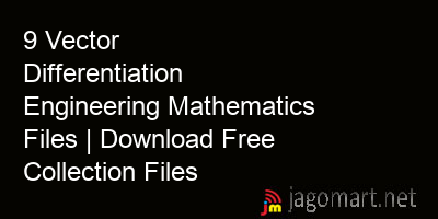 picture 9 Vector Differentiation Engineering Mathematics Files | Download Free Collection Files