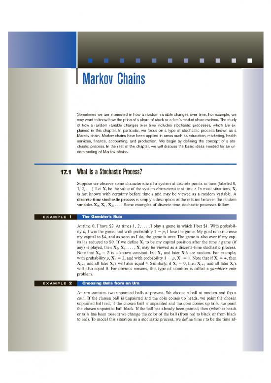 picture1_Markov Chain Pdf 176623 | 17 Markov Chains