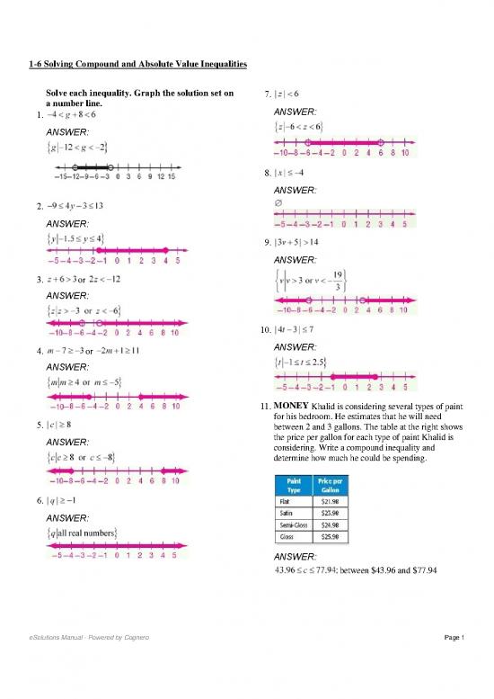 picture1_Solving Inequalities Pdf 175142 | 1 6 Answers   Lab