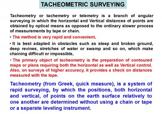 picture_Measurements Pdf 175130 | 4 Sem Surveying C3 Techometric