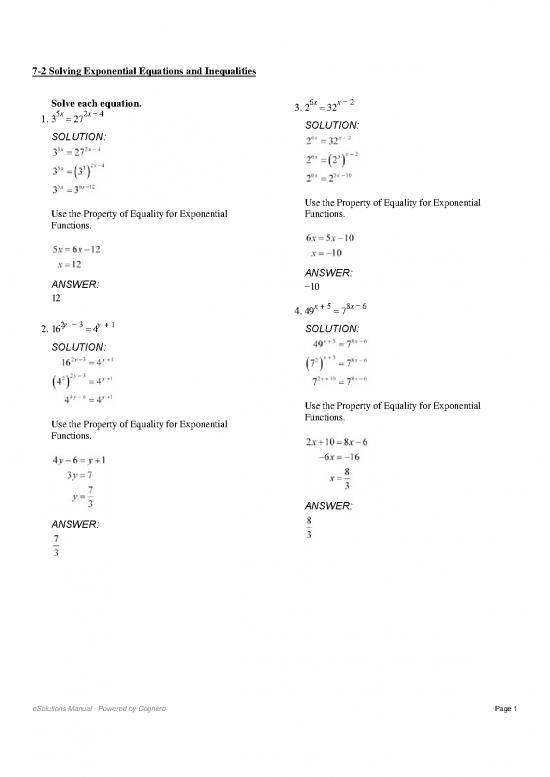 picture Solving Inequalities Pdf 176791 | 7 2 Answer Key