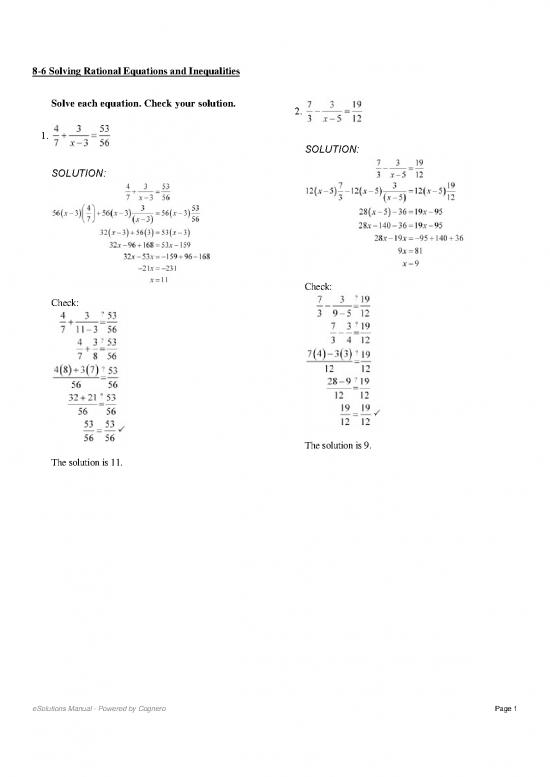 picture1_Solving Inequalities Pdf 176005 | 8 6 Solving Rational Equations And Inequalities