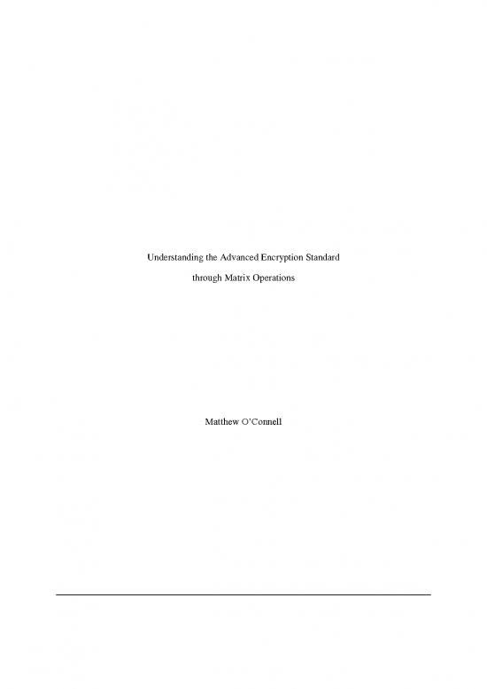 picture Matrix Pdf 174517 | Aes Analysis