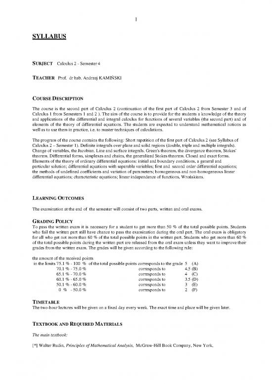 picture_Calculus 2 Semester 4 Kaminski
