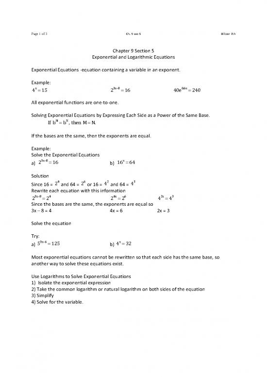 picture Solving Equations Pdf 176551 | Ch 9 Sec 5