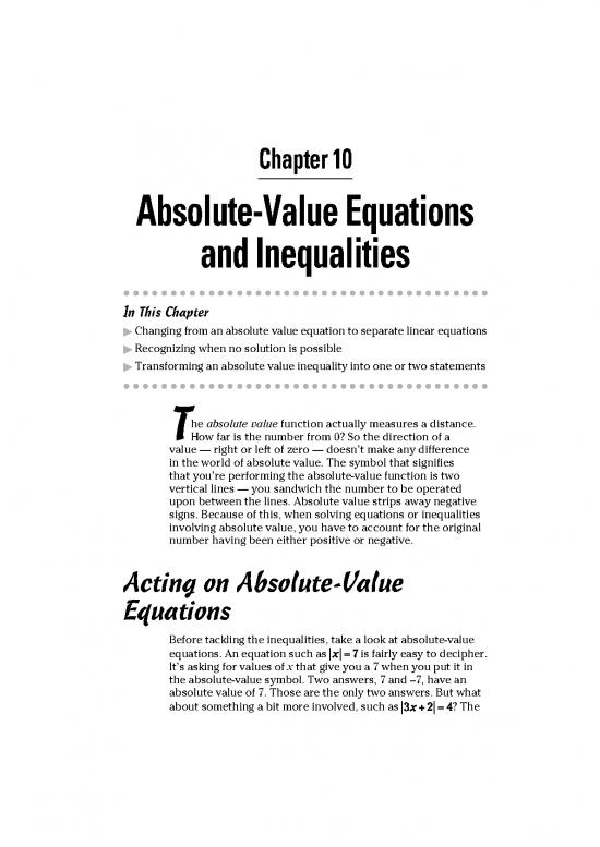picture_Solving Inequalities Pdf 175739 | Chapter 10 Absolute Value Equations And Inequalities