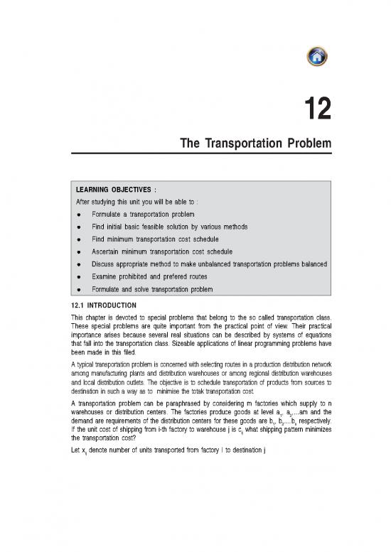 picture1_Simple Equations Problems Pdf 175736 | Chapter 12   The Transportation Problem
