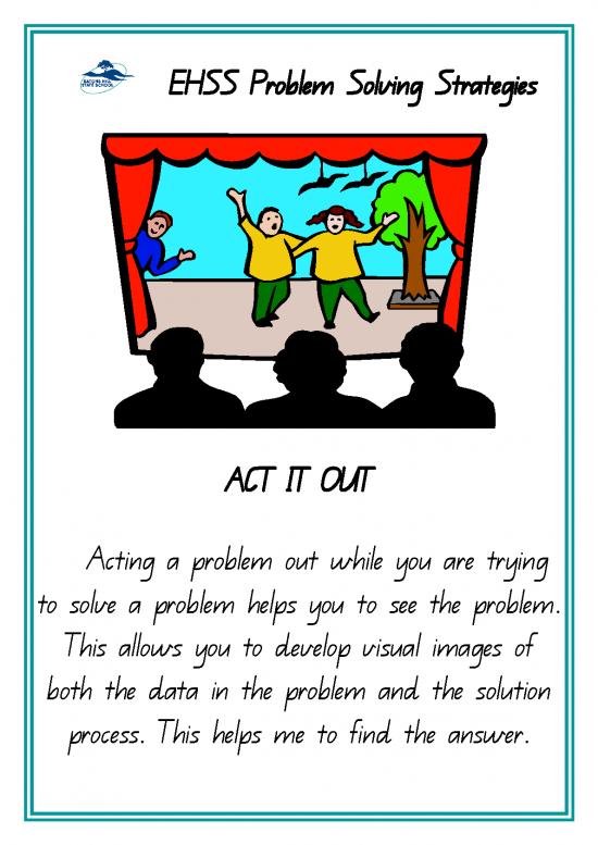 picture_Problem Solving Strategies Pdf 175180 | Ehss Problem Solving Strategies