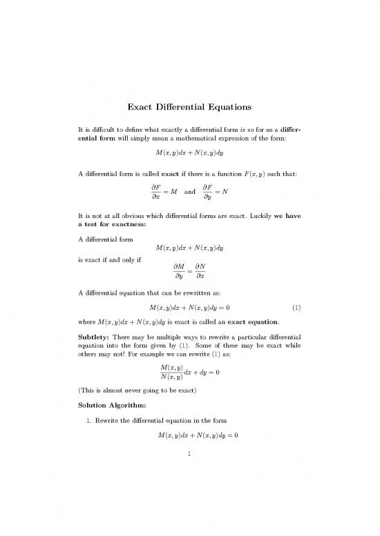 picture_Exact Equations