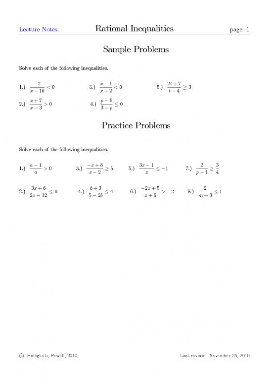 picture_Rational Inequalities Examples With Answers Pdf 176099 | Inequality3