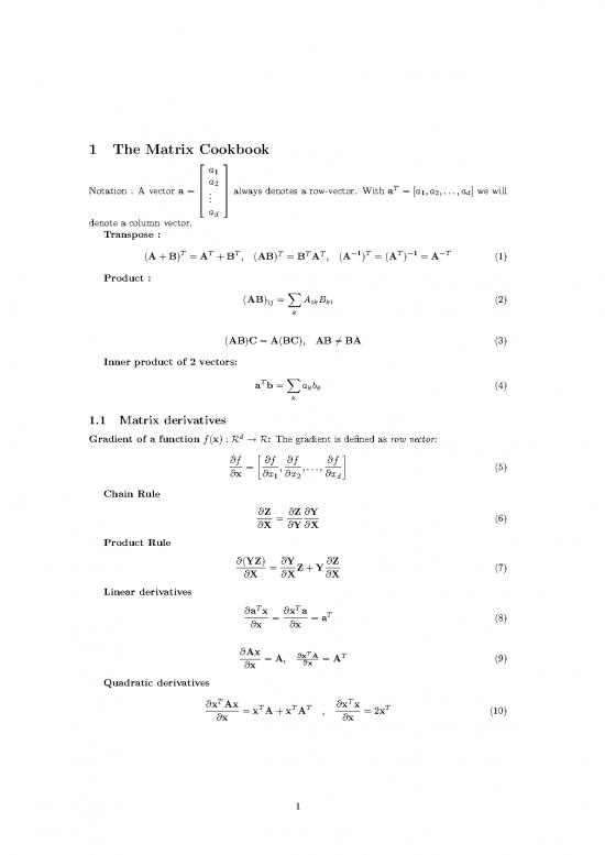 picture Matrix Pdf 174573 | Lecturenotes