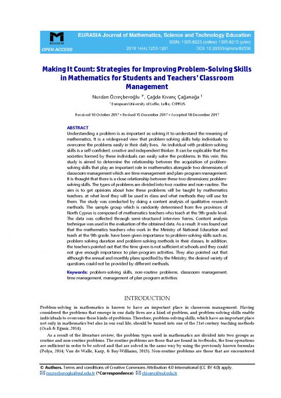 picture1_Problem Solving Strategies Pdf 176604 | Making It Count Strategies For Improving Problem Solving Skills In Mathematics For Students And 5341