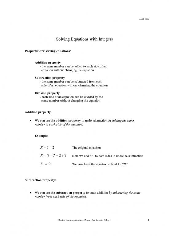 picture1_Solving Equations Pdf 176319 | Math0300 Solving Equations With Integers