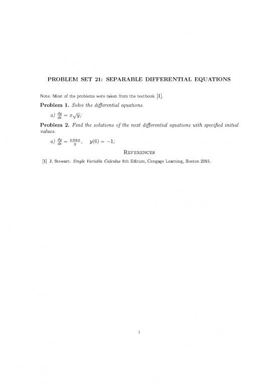 picture Differential Calculus Problems And Solutions Pdf 175606 | Math1b Ps21