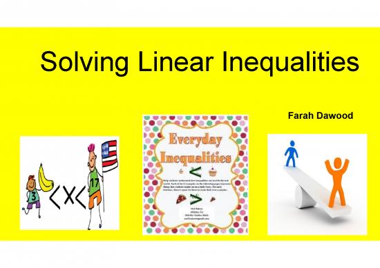 picture Solving Inequalities Pdf 176536 | Solving Linear Inequalities