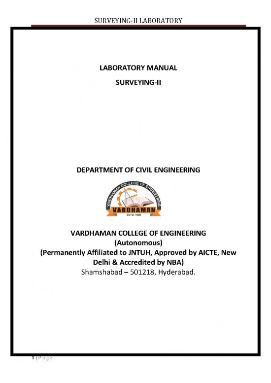 picture_Horizontal Distance Measurement In Surveying 176175 | Surveying Ii Lab Manual