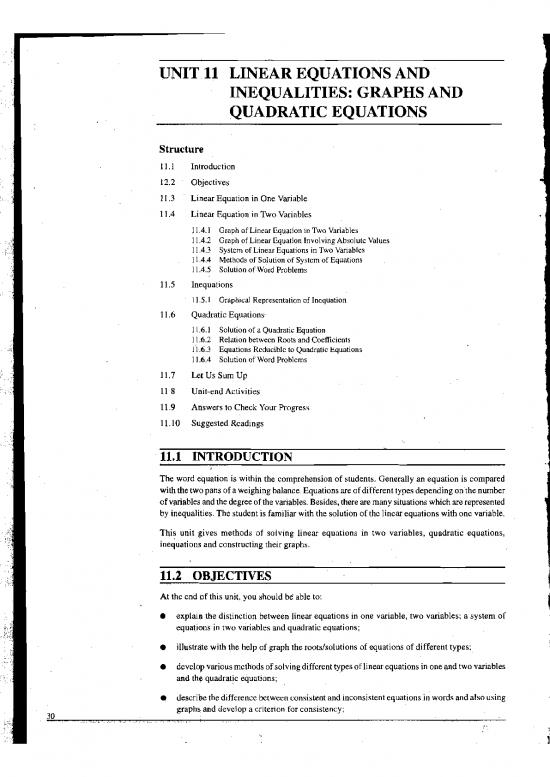 picture Quadratic Inequalities Pdf 175202 | Unit 11
