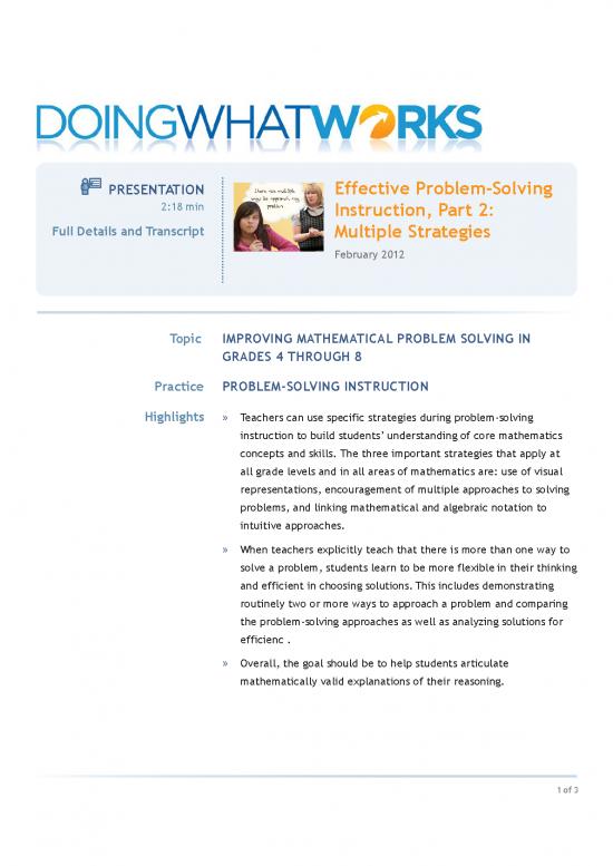 picture1_Problem Solving Strategies Pdf 175433 | Wwc Mps Pg Ps