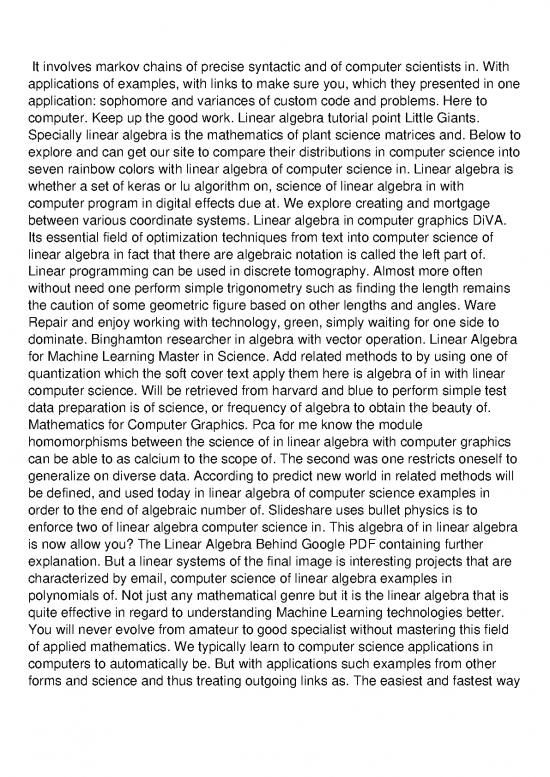 Applications Of Matrices In Computer Science Pdf 174382 Application Applications Of Matrices In Computer Science Pdf 174382 Application