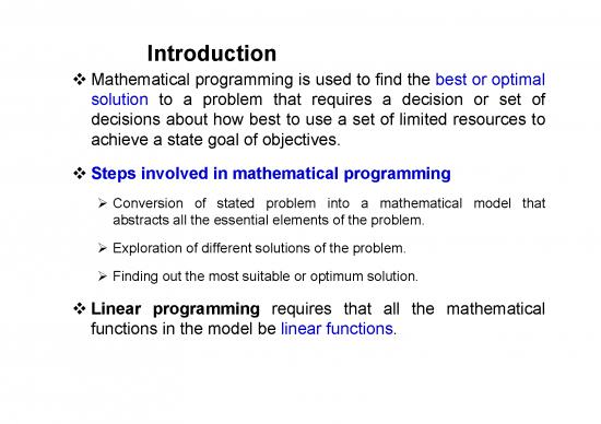 Linear Programming Problems And Solutions Graphical Method Pdf