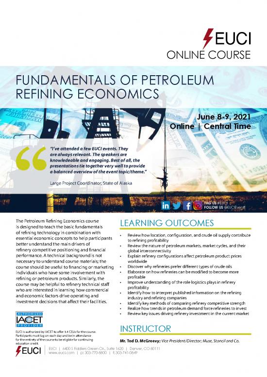 picture Oil Pdf 177310 | 0621 Petroleum Refining