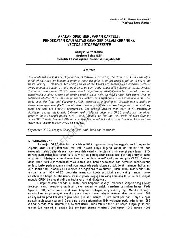 picture Oil Pdf 177104 | 145047 Id Apakah Opec Merupakan Kartel Pendekatan