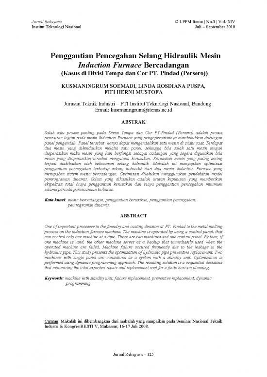 picture Induction Furnace Pdf 179957 | 218762 Penggantian Pencegahan Selang Hidraulik