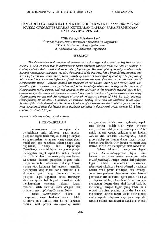 picture Electroplating Pdf 179523 | 295439 Pengaruh Variasi Kuat Arus Listrik Dan W Bd9046d1