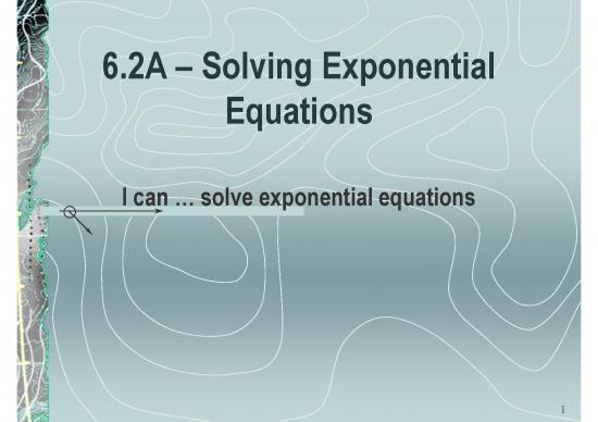picture_Solving Equations Pdf 178573 | 2a  Solving Exponential Equations