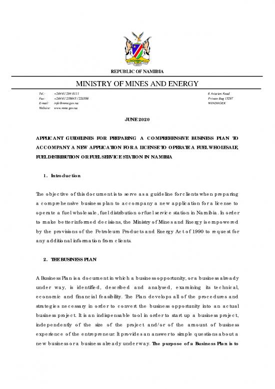 picture Petroleum Business Plan Pdf 178002 | 592 Business Plan Guidelines