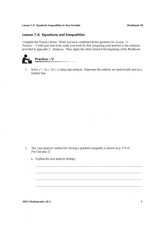 picture1_Quadratic Inequalities Pdf 177255 | 7 Practice V