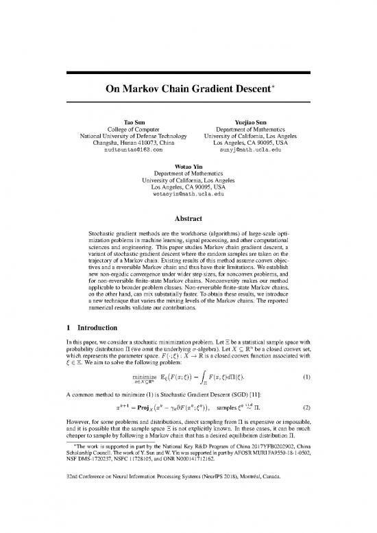picture1_Processing Pdf 179558 | 8195 On Markov Chain Gradient Descent