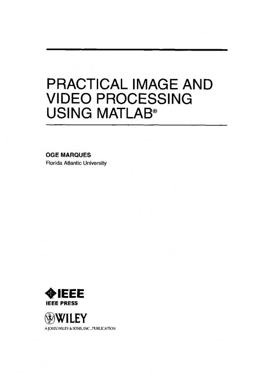 picture Processing Pdf 179789 | 9780470048153 Toc