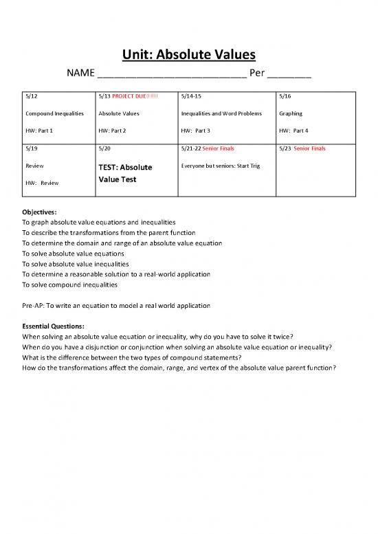 picture_Absolute Value Inequalities Problems Pdf 178695 | Absolute Value Notes Mat