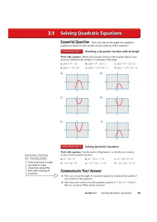 picture Solving Quadratic Equations Pdf 178377 | Alg2 Pe 03 01