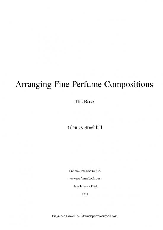 picture Perfume Pdf 177550 | Arranging Fine Perfume Compositions The Rose2