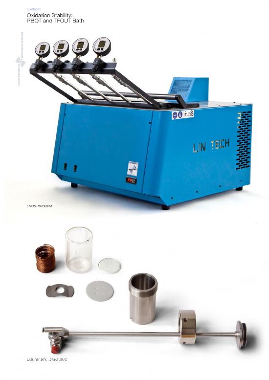 picture Oil Pdf 178171 | Astm D2112 D2272 D4742 Es Oxidacion Semi Auto Lintech Os197000eng