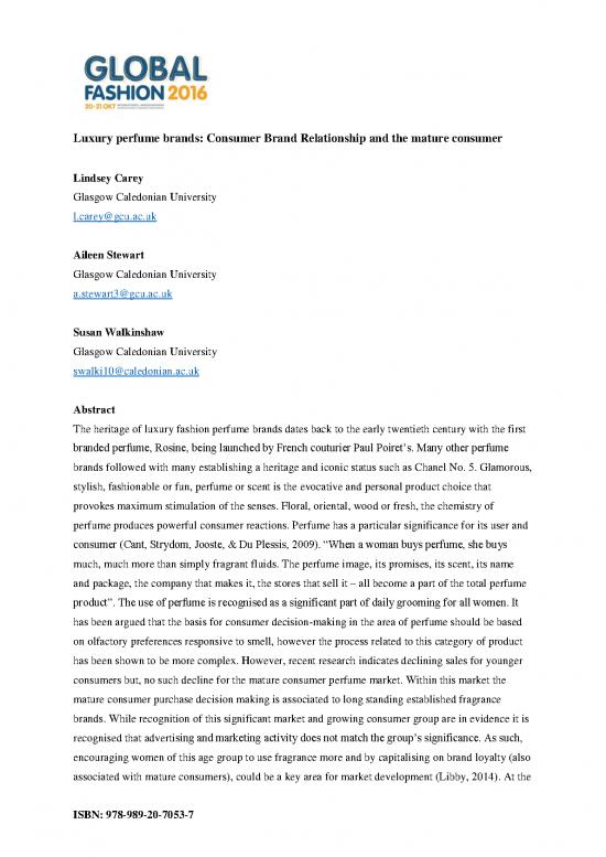 picture1_Perfume Pdf 177700 | Carey Et Al Luxury Perfume Brands Consumer Brand Relationship And The Mature Consumer