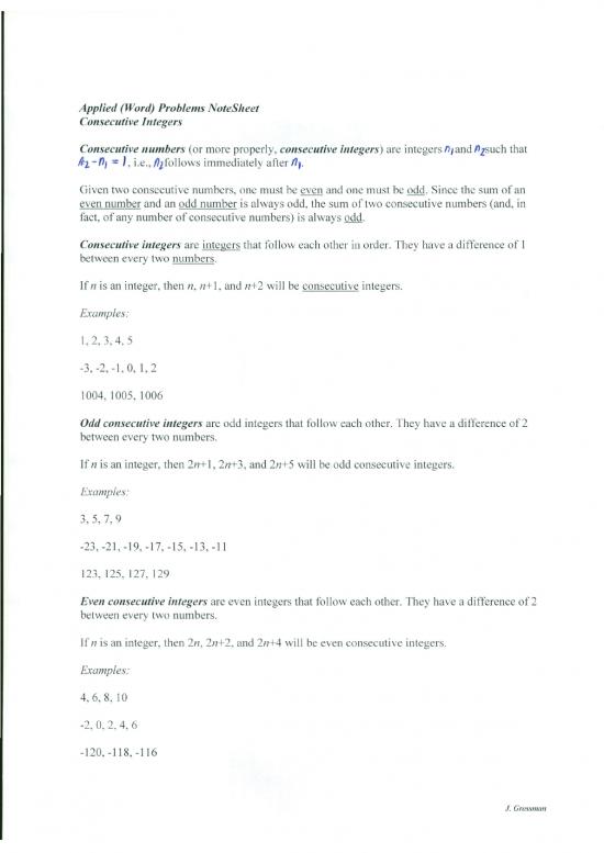 picture_Consecutive Integer Worksheet