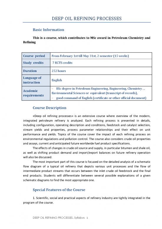 picture Oil Pdf 178181 | Deep Oil Refining Processes