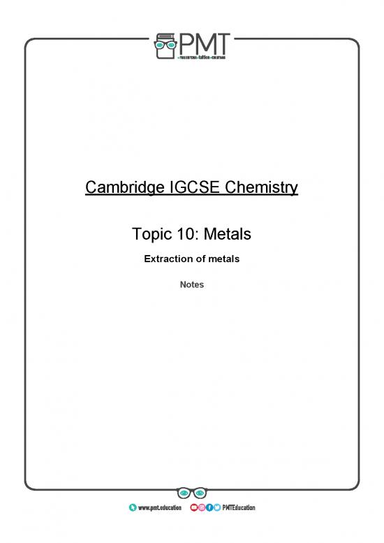 picture Extraction Of Iron Pdf 179294 | Extraction Of Metals