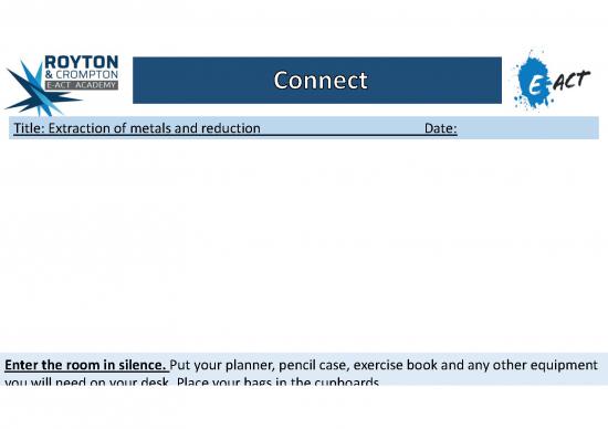 picture1_Extraction Of Iron Pdf 179730 | Extraction Of Metals And Reduction