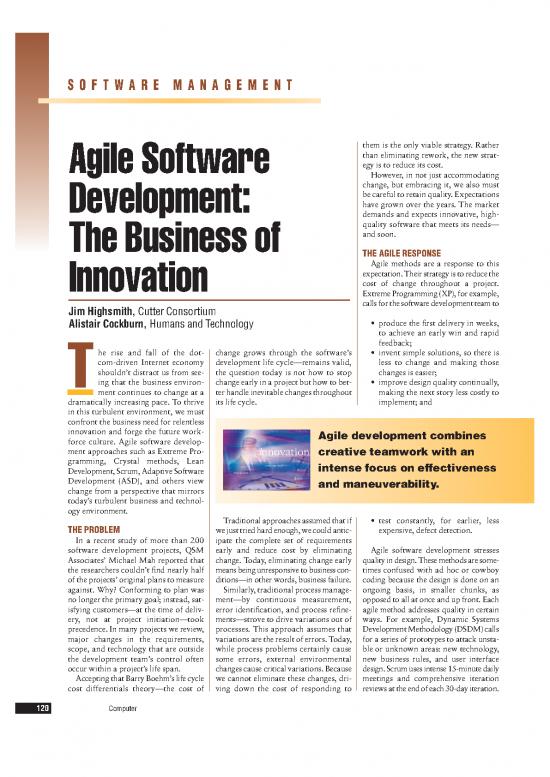 picture1_Software Development Life Cycle Pdf 179655 | Highsmith Agile