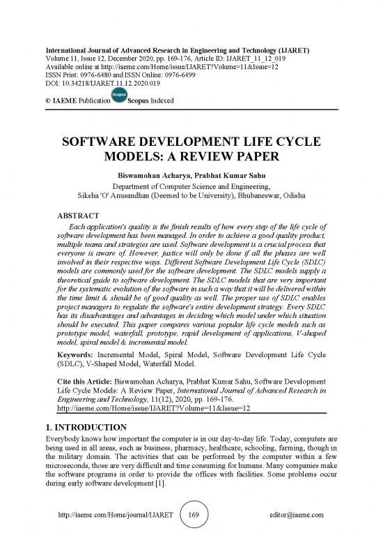 picture_Software Development Life Cycle Pdf 179729 | Ijaret 11 12 019