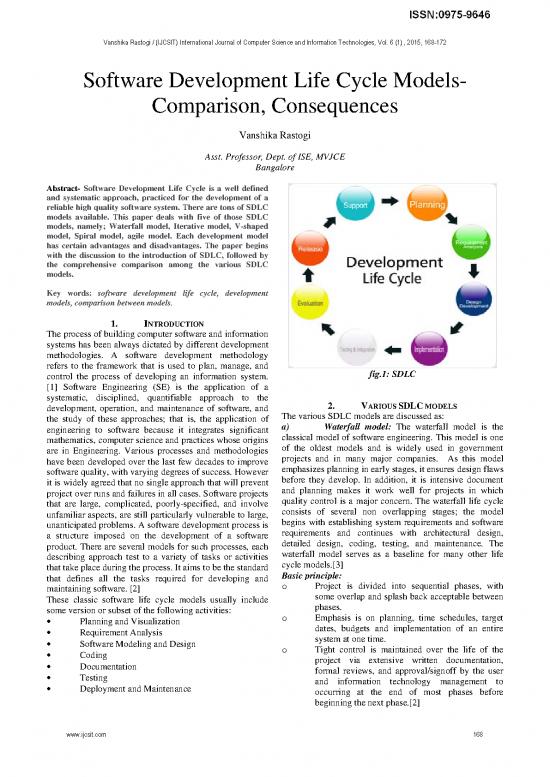 picture1_System Development Life Cycle Pdf 179022 | Ijcsit2015060137