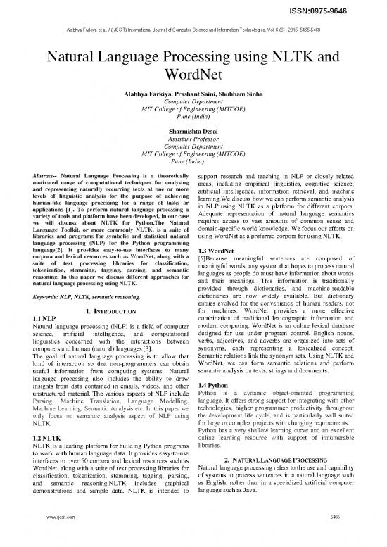 picture Processing Pdf 179467 | Ijcsit20150606134